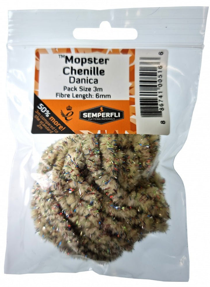 Semperfli Mopster Chenille 6mm - Chenille - Fly Fish Food