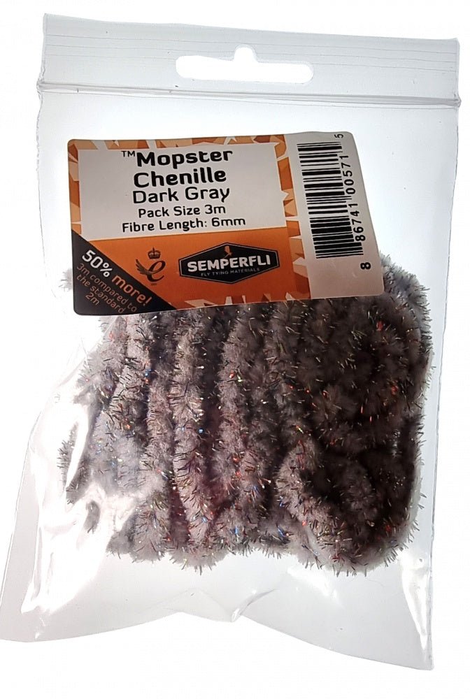 Semperfli Mopster Chenille 6mm - Chenille - Fly Fish Food