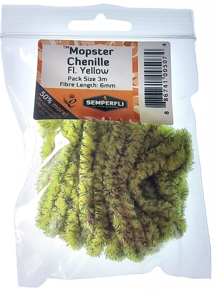Semperfli Mopster Chenille 6mm - Chenille - Fly Fish Food