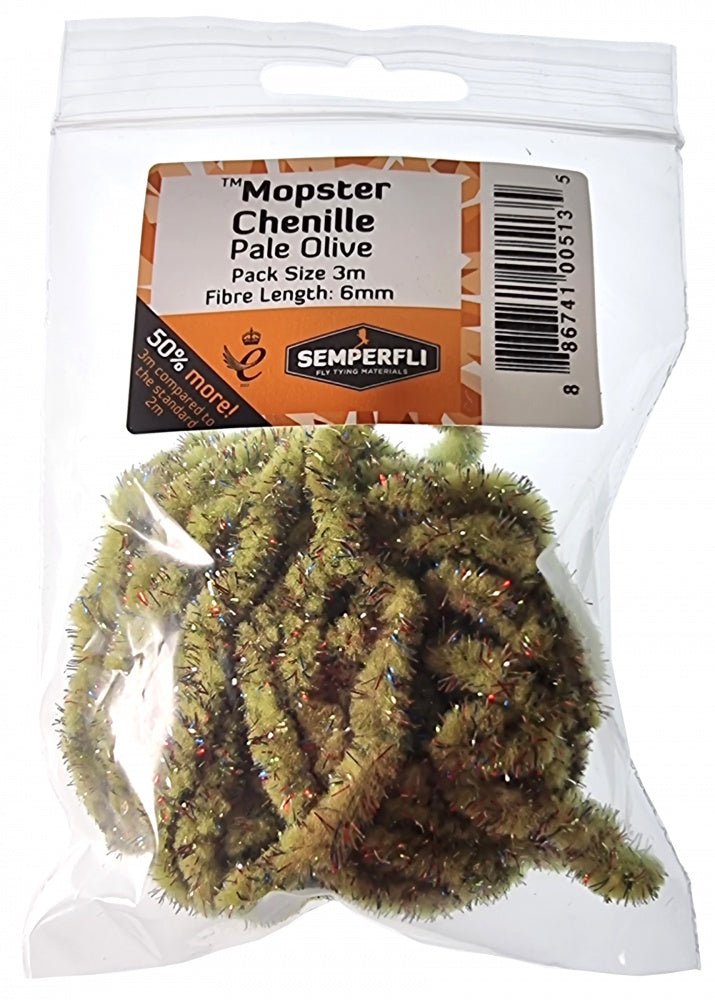 Semperfli Mopster Chenille 6mm - Chenille - Fly Fish Food