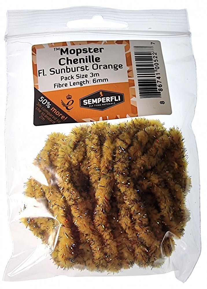 Semperfli Mopster Chenille 6mm - Chenille - Fly Fish Food