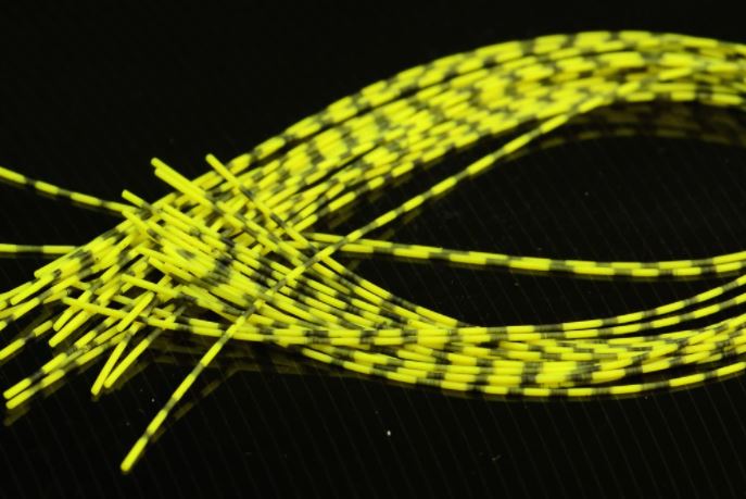 Barred Rubber Legs - Synthetic Fibers & Flash - Fly Fish Food
