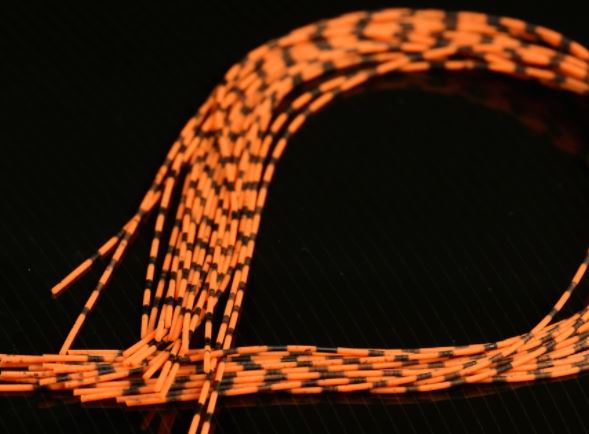 Barred Rubber Legs - Synthetic Fibers &amp; Flash - Fly Fish Food