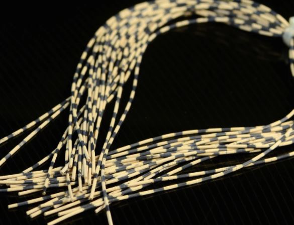 Barred Rubber Legs - Synthetic Fibers & Flash - Fly Fish Food
