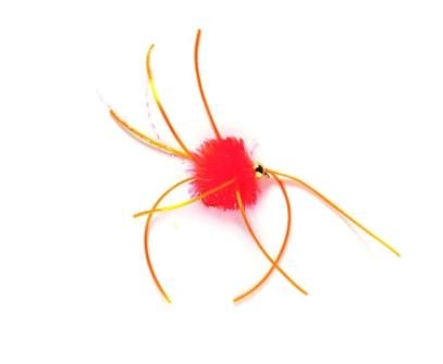 Blobby Worm Orange - Flies - Fly Fish Food