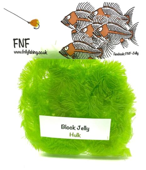 FNF Block Jelly Fritz 15 mm - Chenille - Fly Fish Food