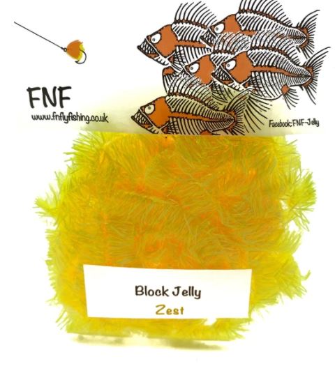 FNF Block Jelly Fritz 15 mm - Chenille - Fly Fish Food
