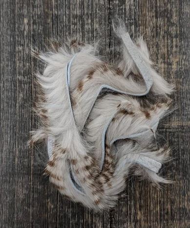 Brown Barred Magnum Rabbit Strips - Hair &amp; Fur - Fly Fish Food