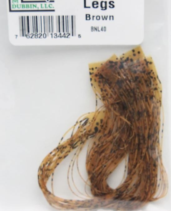 Buggy Nymph Legs - Synthetic Fibers &amp; Flash - Fly Fish Food