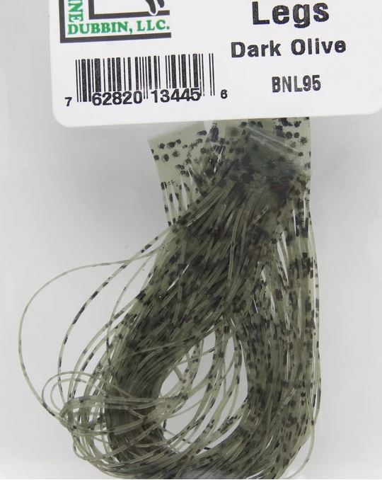 Buggy Nymph Legs - Synthetic Fibers &amp; Flash - Fly Fish Food