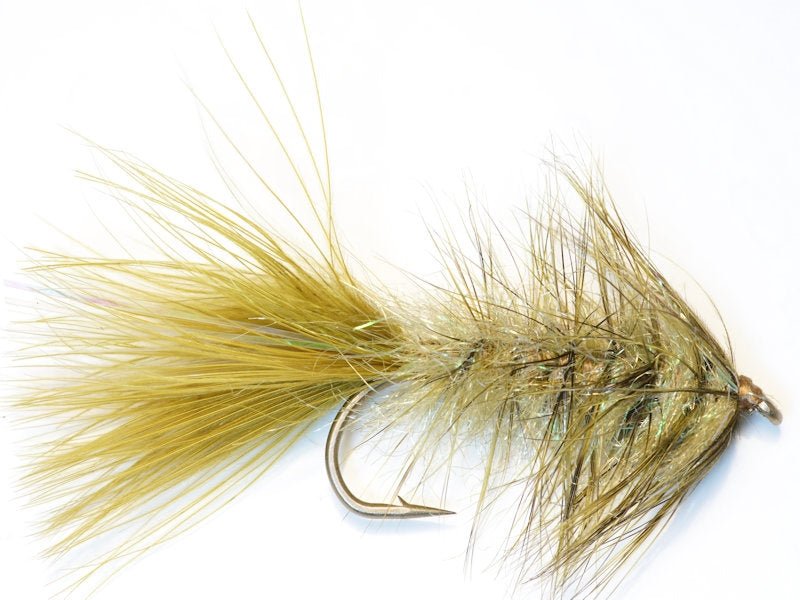 Crystal Bugger Olive - Flies - Fly Fish Food