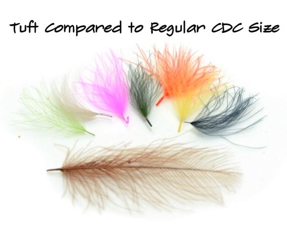Nature's Spirit CDC Tufts - Feathers & Marabou - Fly Fish Food