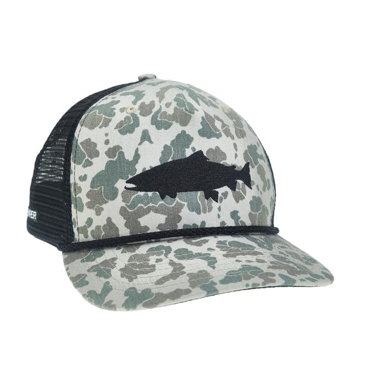RepYourWater Camo Trout 5 - Panel Hat - Hats - Fly Fish Food