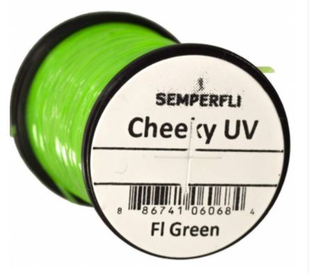SemperFli Cheeky UV Tinsel - Tube Fly Materials - Fly Fish Food