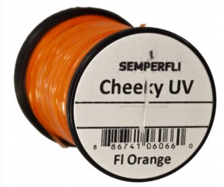 SemperFli Cheeky UV Tinsel - Tube Fly Materials - Fly Fish Food
