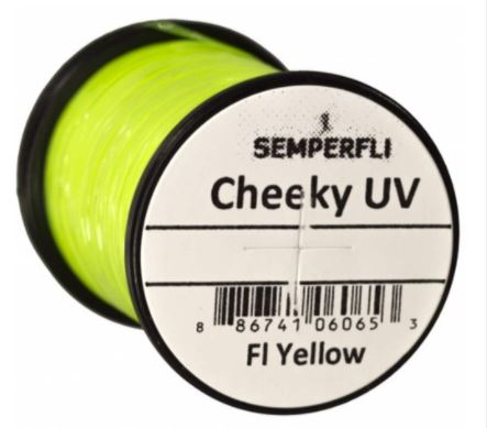 SemperFli Cheeky UV Tinsel - Tube Fly Materials - Fly Fish Food