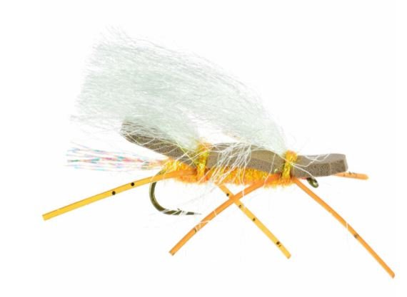 Chubby Chernobyl - Orange - Flies - Fly Fish Food
