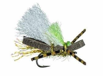 Hi - Vis Micro Chubby - Olive - Flies - Fly Fish Food