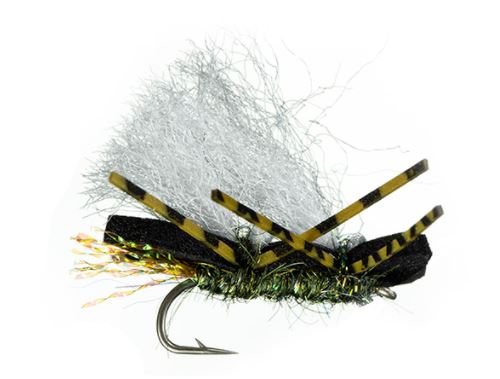 Chubby Chernobyl - Peacock/White Wing - Flies - Fly Fish Food