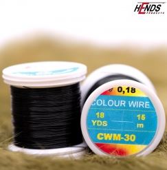 Hends Color Wire - 0.14 diameter - Wire , Tinsel & Lead - Fly Fish Food