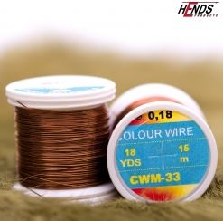 Hends Color Wire - 0.09 diameter - Wire , Tinsel &amp; Lead - Fly Fish Food