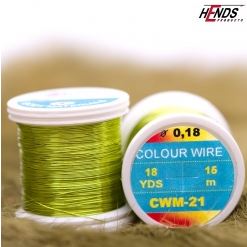 Hends Color Wire - 0.09 diameter - Wire , Tinsel &amp; Lead - Fly Fish Food
