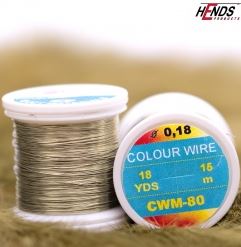 Hends Color Wire - 0.09 diameter - Wire , Tinsel &amp; Lead - Fly Fish Food