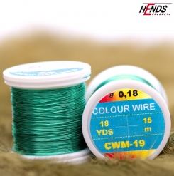 Hends Color Wire - 0.09 diameter - Wire , Tinsel &amp; Lead - Fly Fish Food