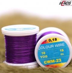 Hends Color Wire - 0.09 diameter - Wire , Tinsel &amp; Lead - Fly Fish Food