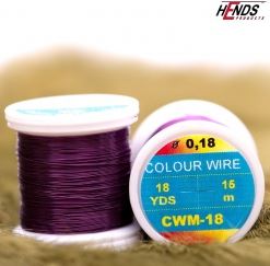 Hends Color Wire - 0.09 diameter - Wire , Tinsel &amp; Lead - Fly Fish Food