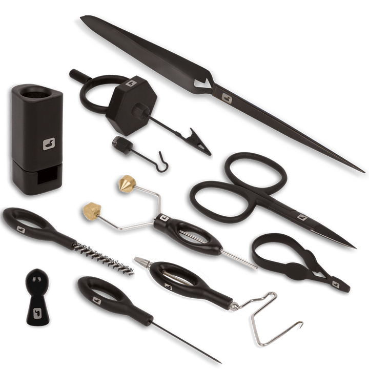 Loon Complete Fly Tying Tool Kit - Black - Tying Tools - Fly Fish Food