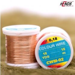 Hends Color Wire - 0.09 diameter - Wire , Tinsel &amp; Lead - Fly Fish Food