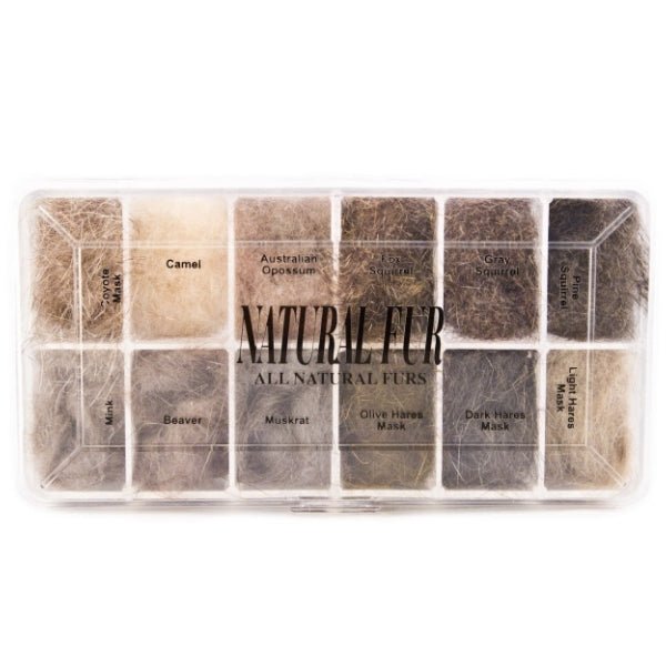 Natural Furs Dubbing Dispenser - Dubbing - Fly Fish Food