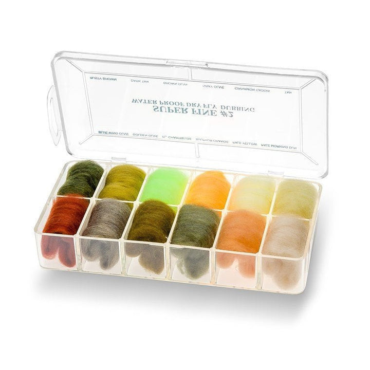 Wapsi Super Fine Dry Fly Dubbing Dispenser 2 - Dubbing - Fly Fish Food