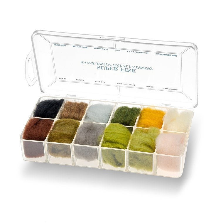 Wapsi Super Fine Dry Fly Dubbing Dispenser 1 - Dubbing - Fly Fish Food