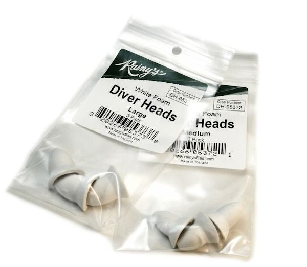 Foam Diver Heads - Foam &amp; Bodies - Fly Fish Food
