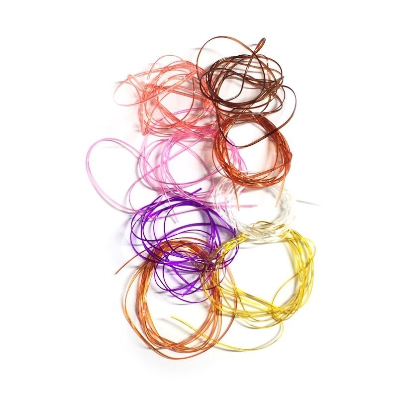 Half Round D Rib - Misc. Synthetics - Fly Fish Food