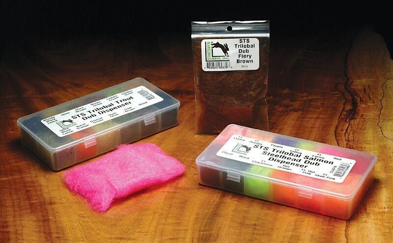 STS Trilobal Salmon Steelhead Dubbing Dispenser - Dubbing - Fly Fish Food