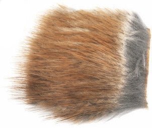 Muskrat Hair Patch - Hair &amp; Fur - Fly Fish Food