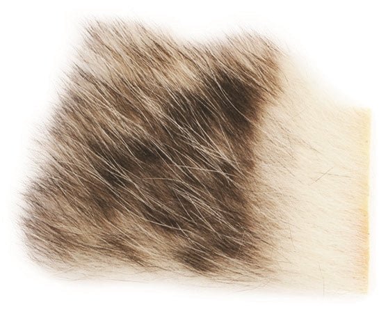 American Opossum Hair Patch - Hair & Fur - Fly Fish Food