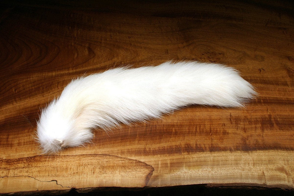 Whole Arctic Fox Tail - Hair & Fur - Fly Fish Food