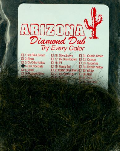 MFC - Arizona Diamond Dub - Dubbing - Fly Fish Food