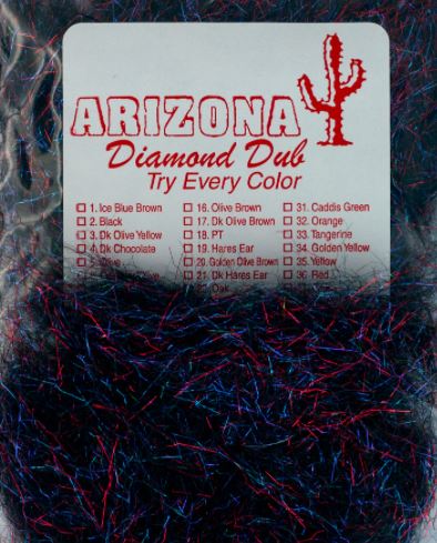 MFC - Arizona Diamond Dub - Dubbing - Fly Fish Food