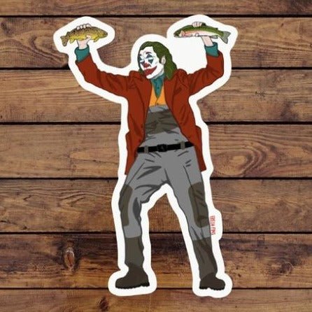 Doubles No Joke Sticker - Stickers - Fly Fish Food