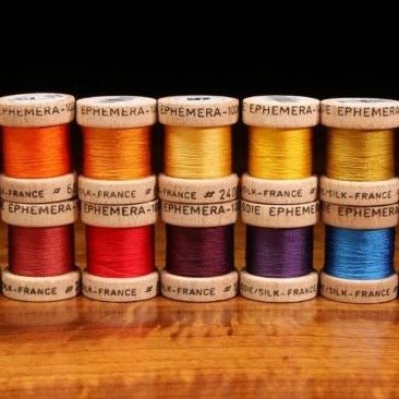 54 Dean Street - Ephemera Pure Silk Thread - Thread - Fly Fish Food