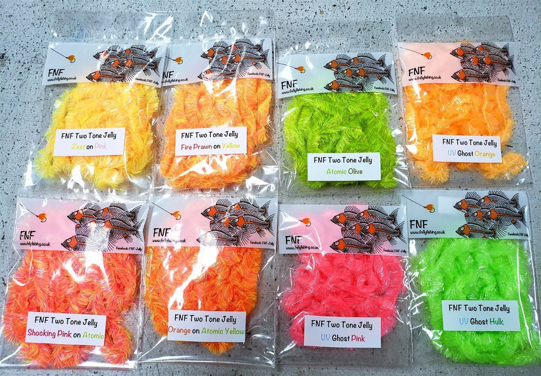 FNF Two Tone Jelly Fritz 15 mm - Chenille - Fly Fish Food