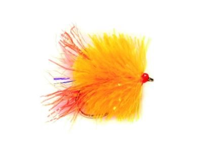 Blob FAB Sunburst Fire Tail - Barbless - Flies - Fly Fish Food