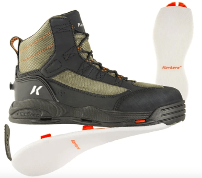 Korkers Greenback Wading Boot - Felt Sole - Boots &amp; Cleats - Fly Fish Food