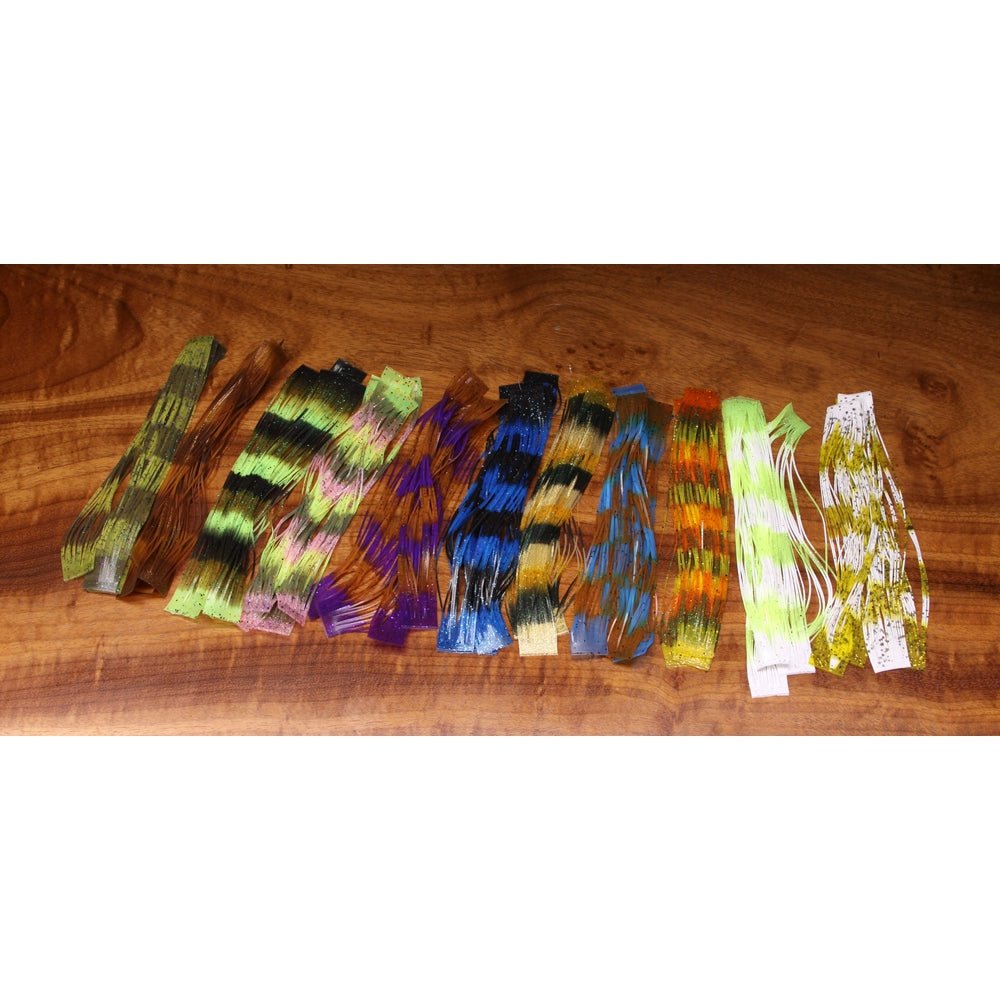 Fly Enhancer Legs - Synthetic Fibers &amp; Flash - Fly Fish Food