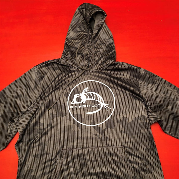 Fly Fish Food Camo Logo Hoodie (Lightweight) - Apparel - Fly Fish Food